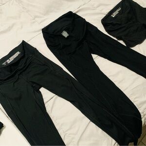 Victoria Secret Black Leggings & shorts SMALL